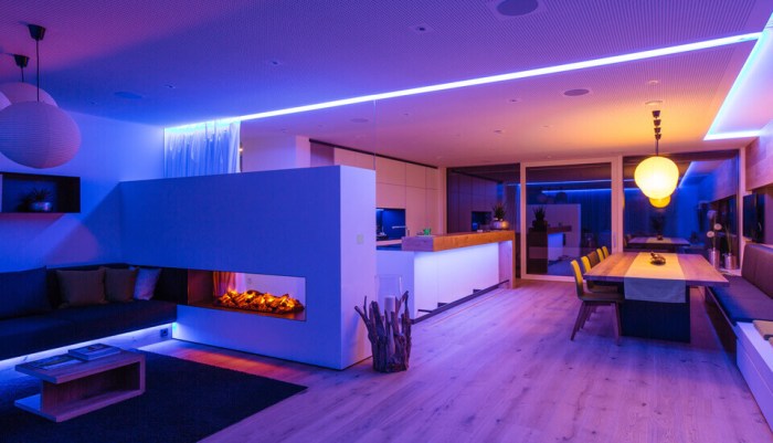 Led ideen wohnzimmer