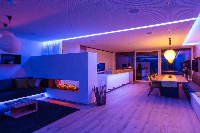 Led ideen wohnzimmer